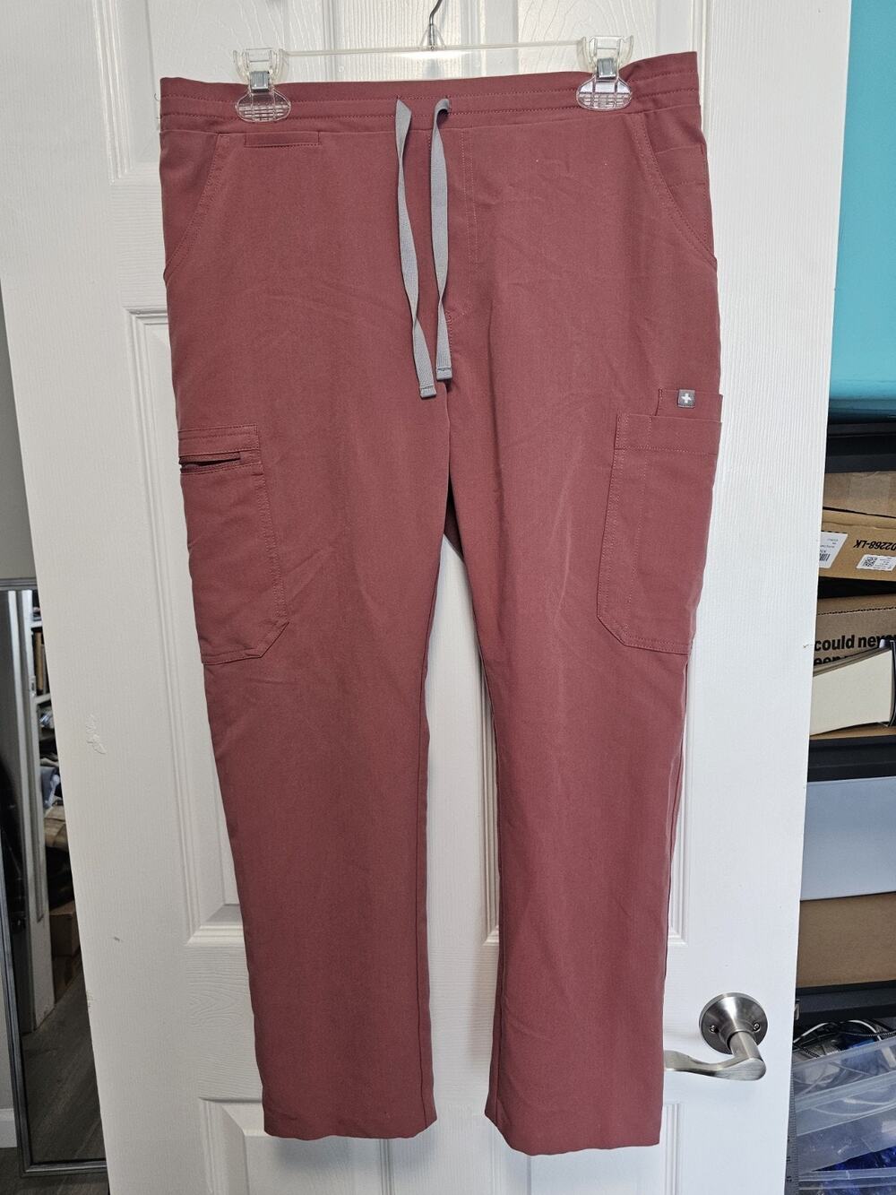 FIGS Technical Collection Womens Scrubs Sz M Red